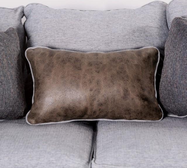 SKYLINE Sofa, Light Gray/Brown - Furniture Home Store (Hanford, CA)