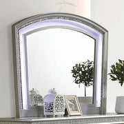MADDIE Mirror, Silver - Furniture Home Store (Hanford, CA)
