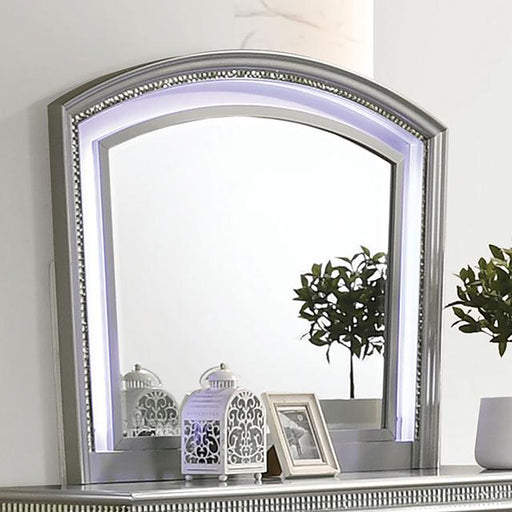 MADDIE Mirror, Silver - Furniture Home Store (Hanford, CA)