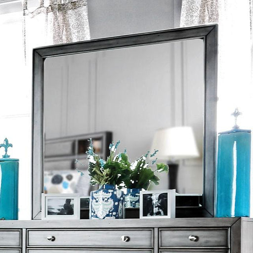DAPHNE Gray Mirror - Furniture Home Store (Hanford, CA)