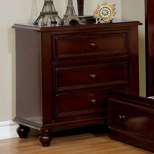 OLIVIA Night Stand, Dark Walnut - Furniture Home Store (Hanford, CA)