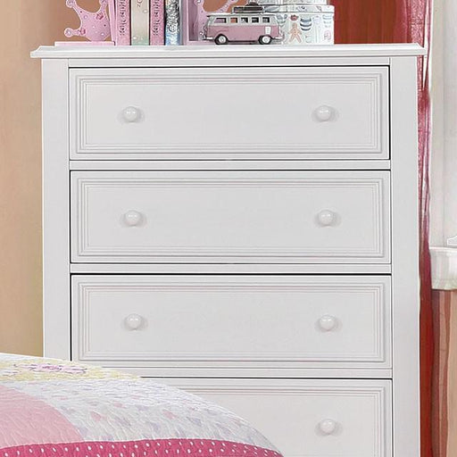 OLIVIA White Chest - Furniture Home Store (Hanford, CA)