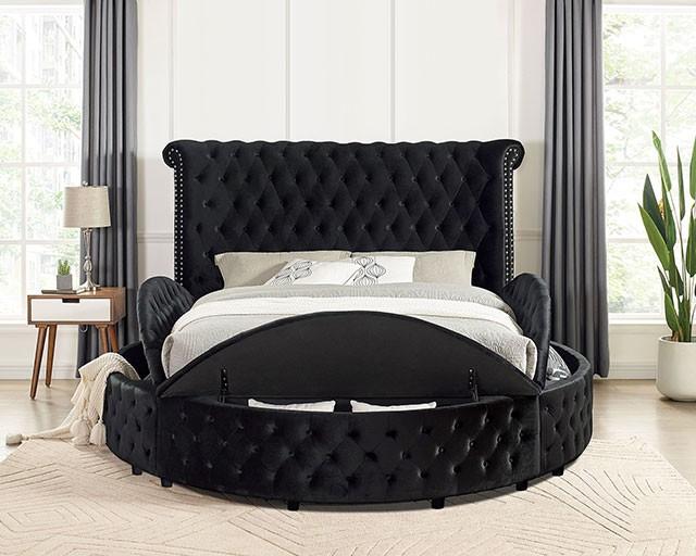 Delilah Cal.King & E.King Bed - Furniture Home Store (Hanford, CA)