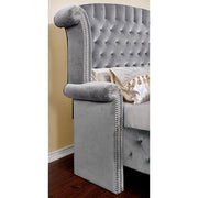 Alzir Night Stand Gray - Furniture Home Store (Hanford, CA)