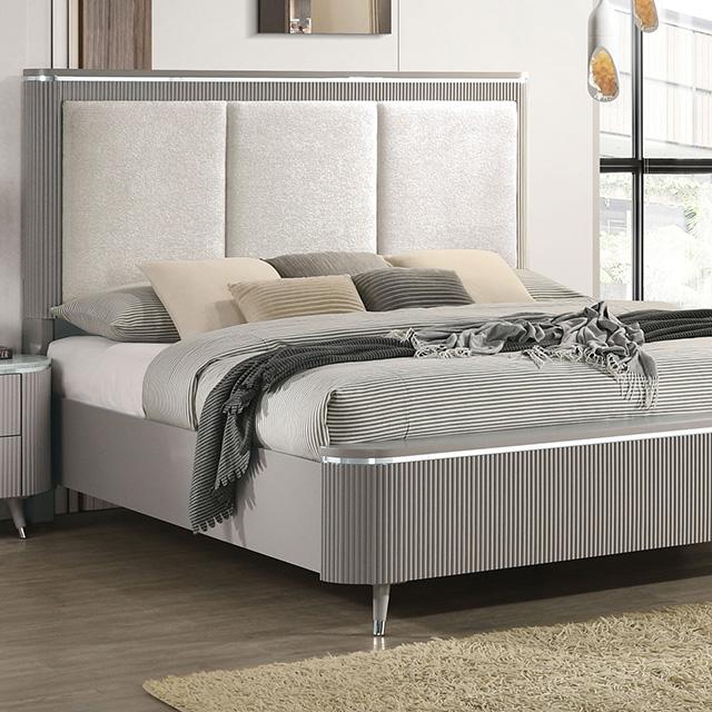 Aldridge Queen & E.King Bed - Furniture Home Store (Hanford, CA)