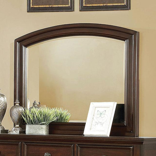 Castor Brown Cherry Mirror - Furniture Home Store (Hanford, CA)