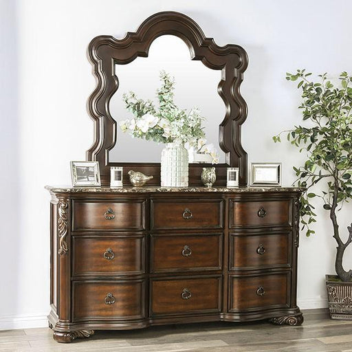 Arcturus Brown Cherry Dresser - Furniture Home Store (Hanford, CA)