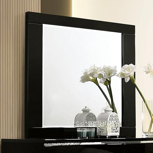 Carlie Mirror Black - Furniture Home Store (Hanford, CA)