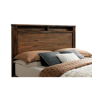 ELKTON Oak Cal.King, E.King, & Queen Bed - Furniture Home Store (Hanford, CA)