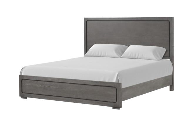 Crowthorne E.King & Queen Bed Grey & White - Furniture Home Store (Hanford, CA)
