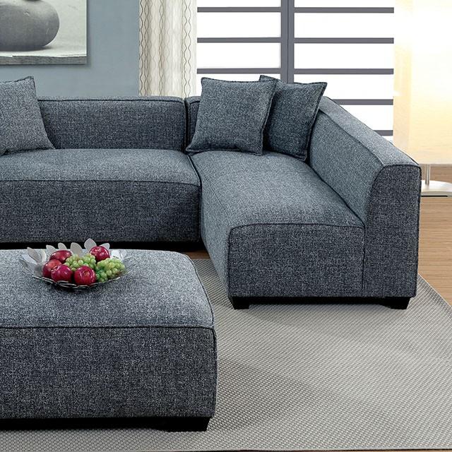 JAYLENE Gray Sectional - Furniture Home Store (Hanford, CA)