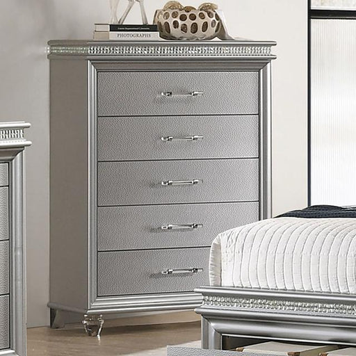 MADDIE Chest, Silver - Furniture Home Store (Hanford, CA)