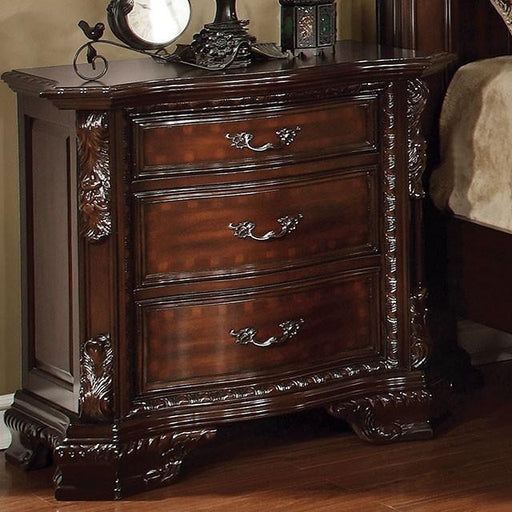 Monte Vista I Brown Cherry Night Stand - Furniture Home Store (Hanford, CA)