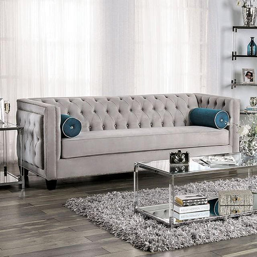 Silvan Gray Sofa - Furniture Home Store (Hanford, CA)