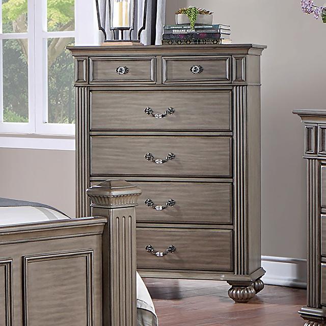 SYRACUSE Chest, Gray - Furniture Home Store (Hanford, CA)