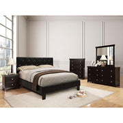 Velen Black Cal.King, E.King, Full, & Twin Bed Black & White - Furniture Home Store (Hanford, CA)