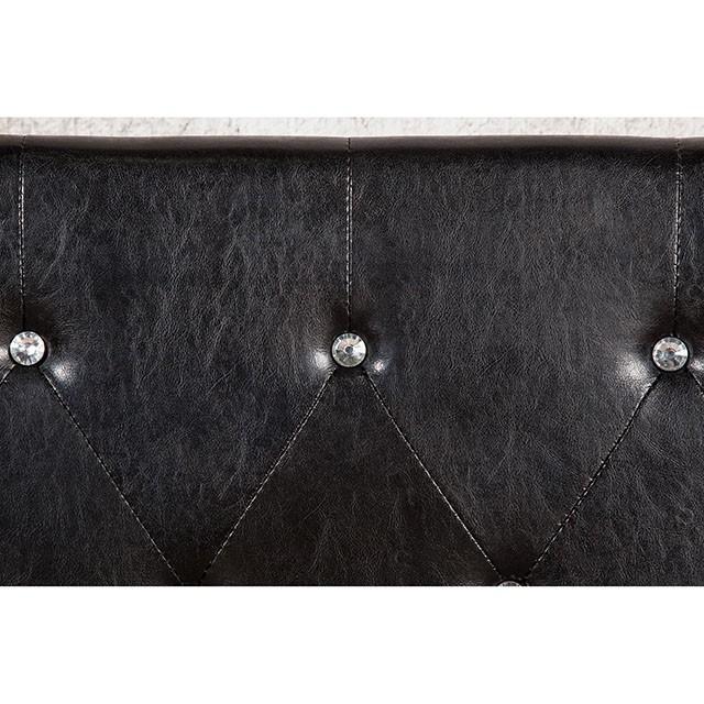 Velen Black Cal.King, E.King, Full, & Twin Bed Black & White - Furniture Home Store (Hanford, CA)