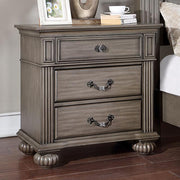 SYRACUSE Night Stand, Gray - Furniture Home Store (Hanford, CA)