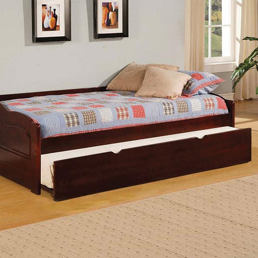 Sunset Cherry Daybed w/ Trundle, Cherry - Furniture Home Store (Hanford, CA)