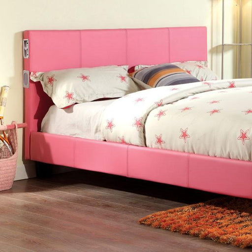 Evans E.King & Cal.King Bed Espressso, White, & Camel - Furniture Home Store (Hanford, CA)