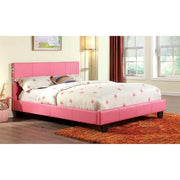 Evans E.King & Cal.King Bed Espressso, White, & Camel - Furniture Home Store (Hanford, CA)