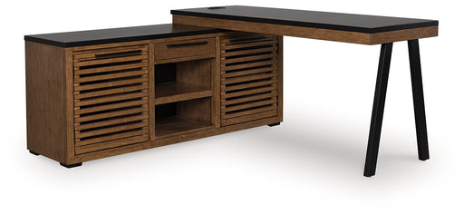 Kallari Credenza with Desk Return - Furniture Home Store (Hanford, CA)