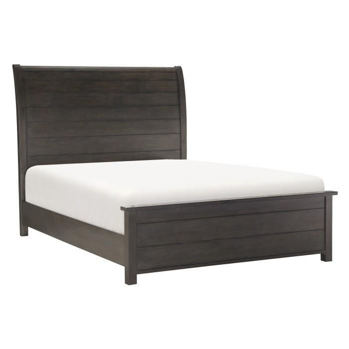 Hebron (3) Queen Sleigh Bed - Furniture Home Store (Hanford, CA)