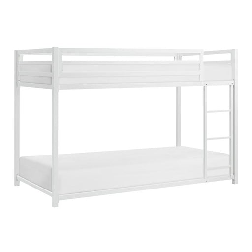 B2010WH-1 - Twin/Twin Bunk Bed - Furniture Home Store (Hanford, CA)