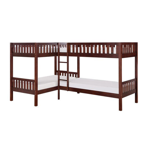 B2013CNDC-1 - (3) Corner Bunk Bed - Furniture Home Store (Hanford, CA)