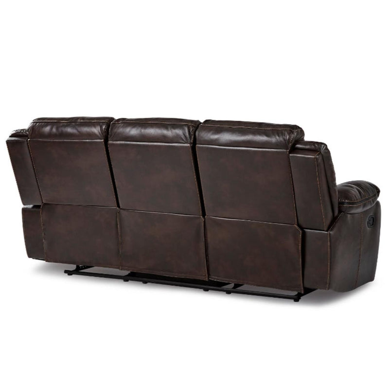 Bastrop Double Reclining Sofa in Brown 8230BRW-3 - Furniture Home Store (Hanford, CA)