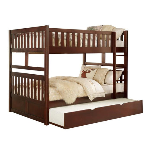 B2013FFDC-1R - (4) Full/Full Bunk Bed with Twin Trundle - Furniture Home Store (Hanford, CA)