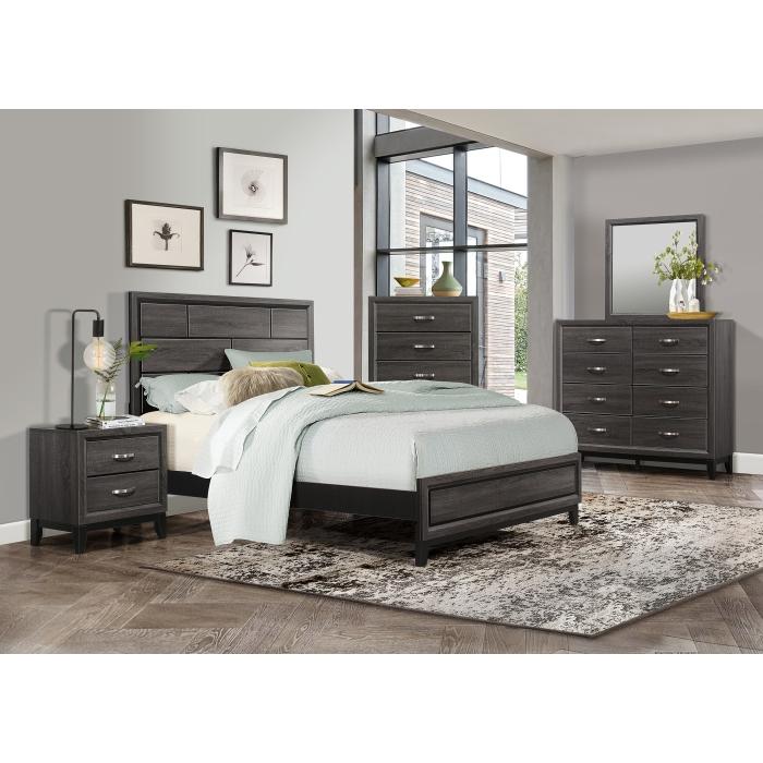 Davi (2)California King Bed - Furniture Home Store (Hanford, CA)