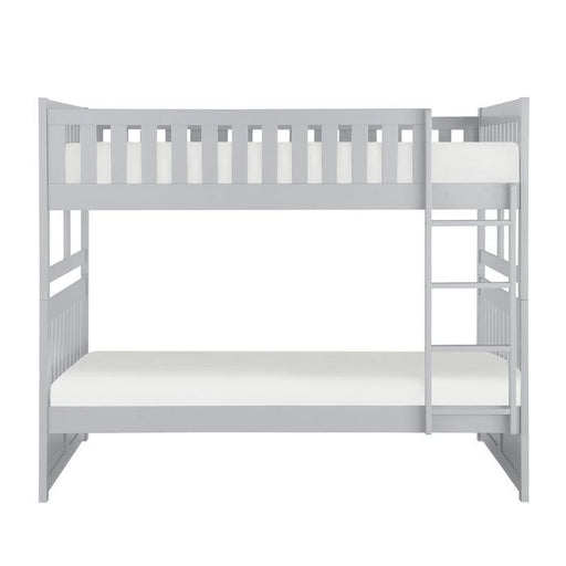 Orion Full/Full Bunk Bed in Gray B2063FF-1 - Furniture Home Store (Hanford, CA)