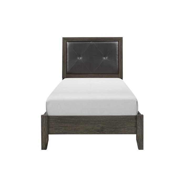 Edina (3) Twin Bed - Furniture Home Store (Hanford, CA)