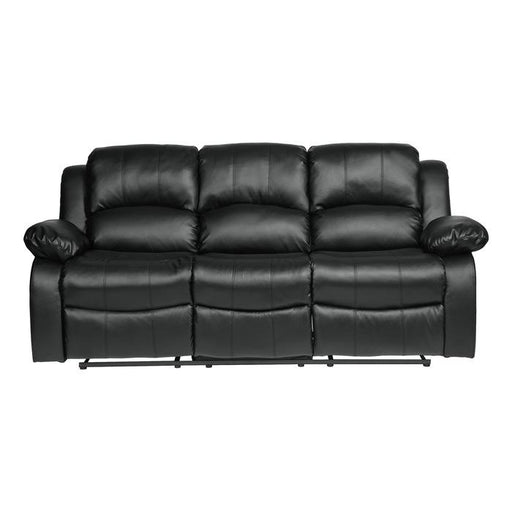 9700BLK-3 - Double Reclining Sofa - Furniture Home Store (Hanford, CA)