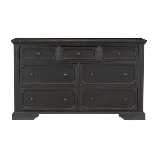 Bolingbrook Dresser in Coffee 1647-5 - Furniture Home Store (Hanford, CA)