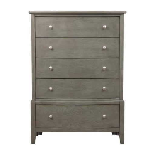 Cotterill 5 Drawer Chest in Gray 1730GY-9 - Furniture Home Store (Hanford, CA)