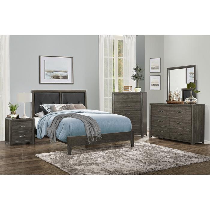 Edina (3) Full Bed - Furniture Home Store (Hanford, CA)