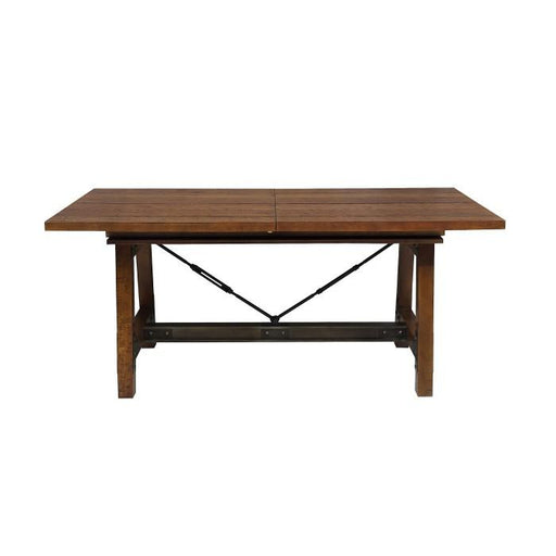 Holverson Dining Table in Rustic Brown 1715-94 - Furniture Home Store (Hanford, CA)