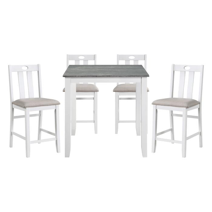 5744WH-36 - 5-Piece Pack Counter Height Set - Furniture Home Store (Hanford, CA)
