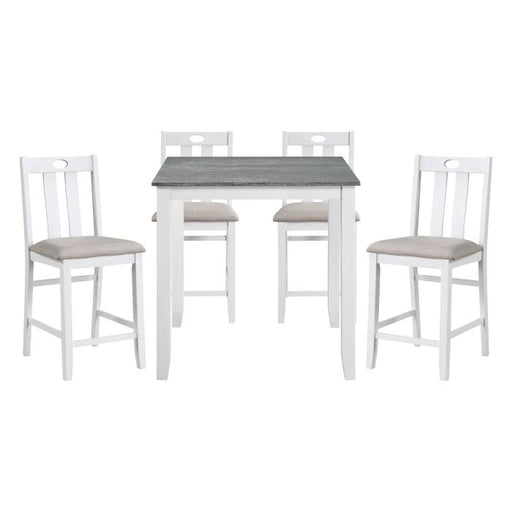 5744WH-36 - 5-Piece Pack Counter Height Set - Furniture Home Store (Hanford, CA)