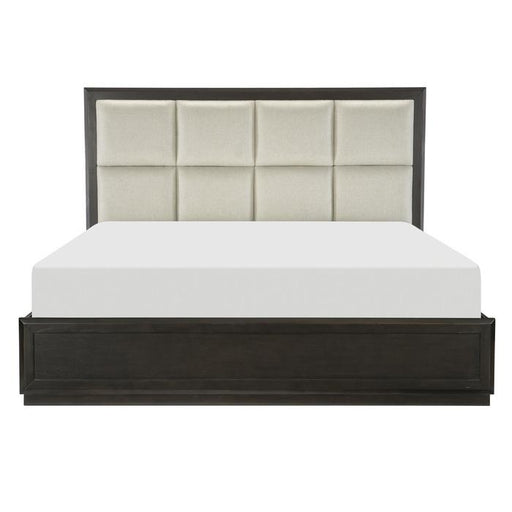 Hodgin (3) Queen Platform Bed - Furniture Home Store (Hanford, CA)