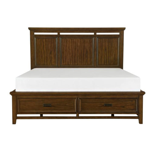 Frazier Park (3)California King Platform Bed with Footboard Storage - Furniture Home Store (Hanford, CA)