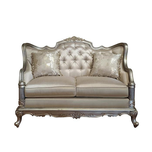 Florentina Loveseat in Taupe 8412-2 - Furniture Home Store (Hanford, CA)