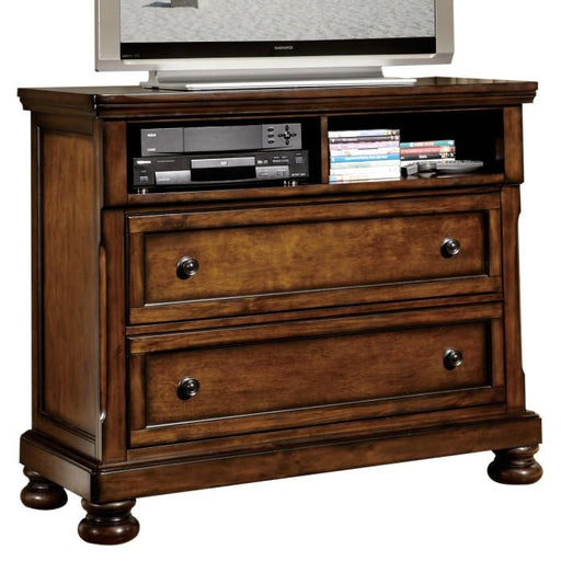 Cumberland TV Chest in Brown Cherry 2159-11 - Furniture Home Store (Hanford, CA)