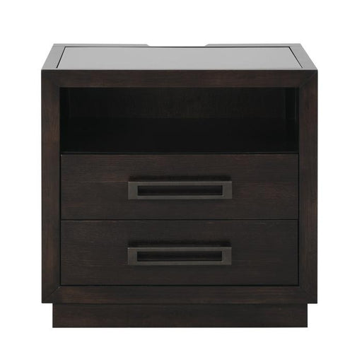 Larchmont Nightstand in Charcoal 5424-4 - Furniture Home Store (Hanford, CA)