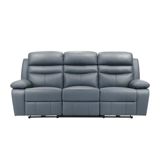 9628BUE-3PW - Power Double Reclining Sofa - Furniture Home Store (Hanford, CA)