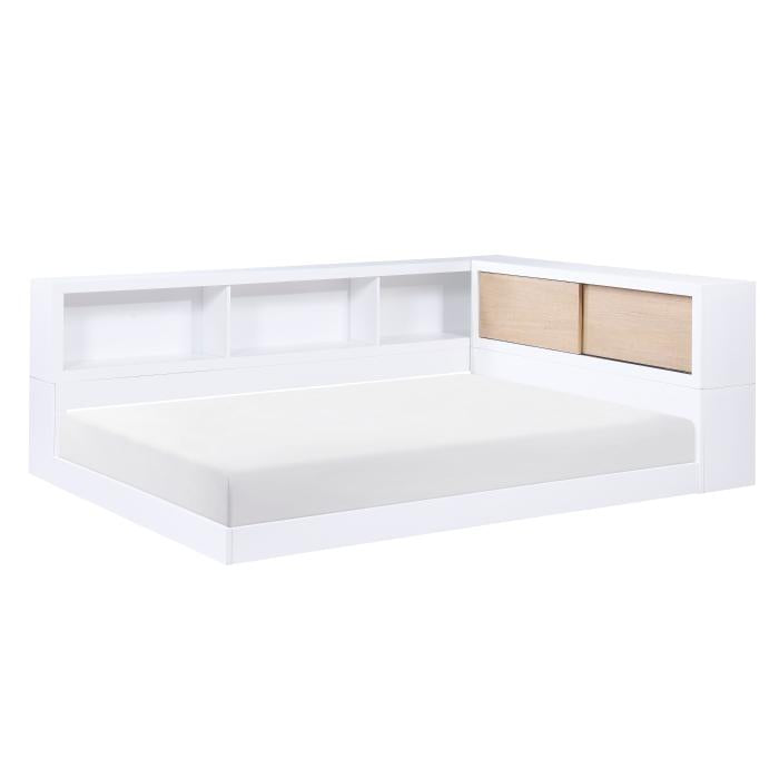 B2012BCF-1BC - (4) Full Bookcase Corner Bed - Furniture Home Store (Hanford, CA)