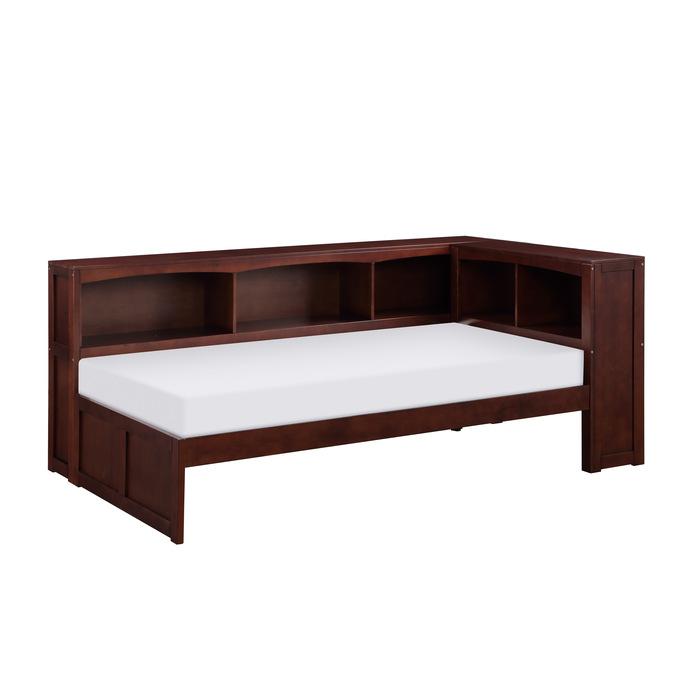 B2013BCDC-1BC - (3) Twin Bookcase Corner Bed - Furniture Home Store (Hanford, CA)