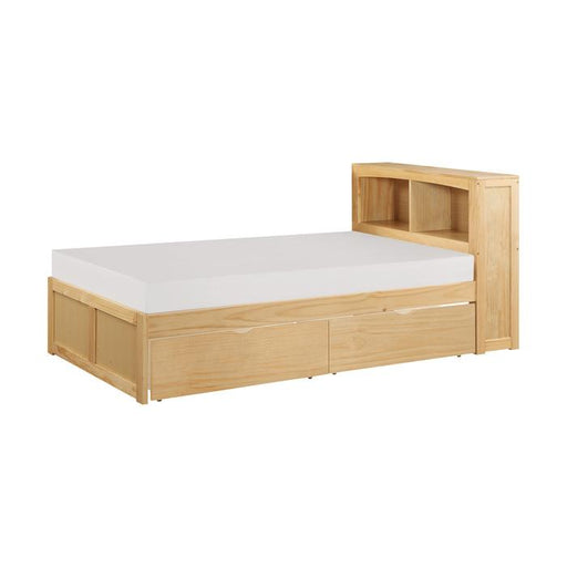 B2043BC-1T - (3) Twin Bookcase Bed with Storage Boxes - Furniture Home Store (Hanford, CA)